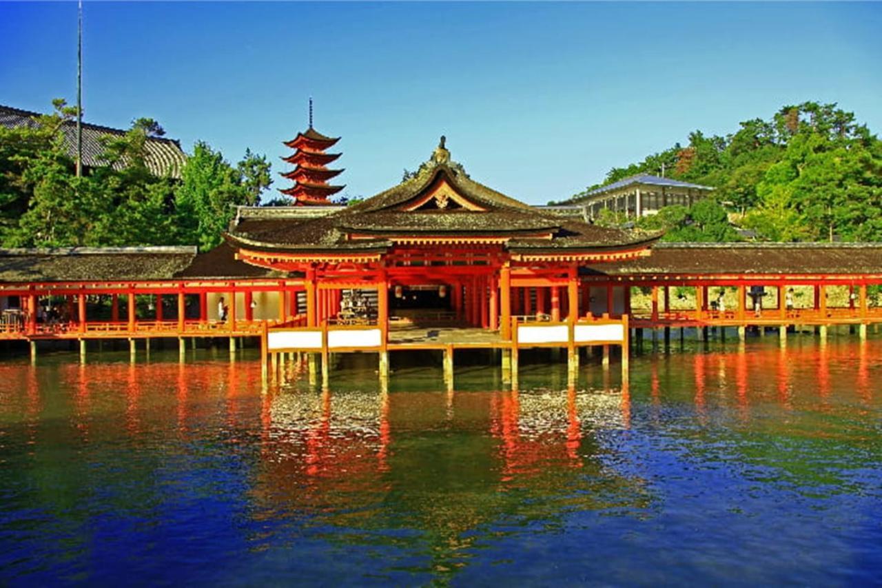 Miyajima Shiro Hotel Hatsukaichi Luaran gambar